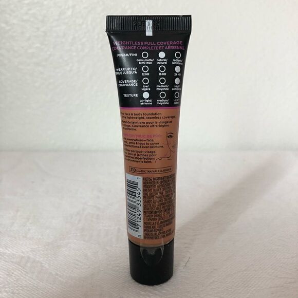 5/$25 SALE L'OREAL PARIS Infallible Total Cover Foundation 310 30 ml - Picture 4 of 6